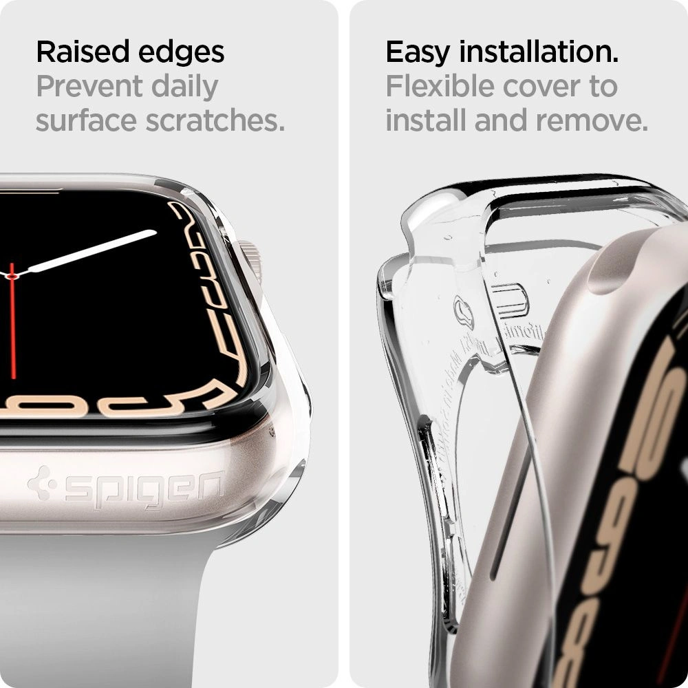 Hurtownia GSM - Etui Spigen Liquid Crystal Apple Watch 4/5/6/7/SE 40/41mm Crystal Clear - SPN2032CL - {ean13} - Hurt