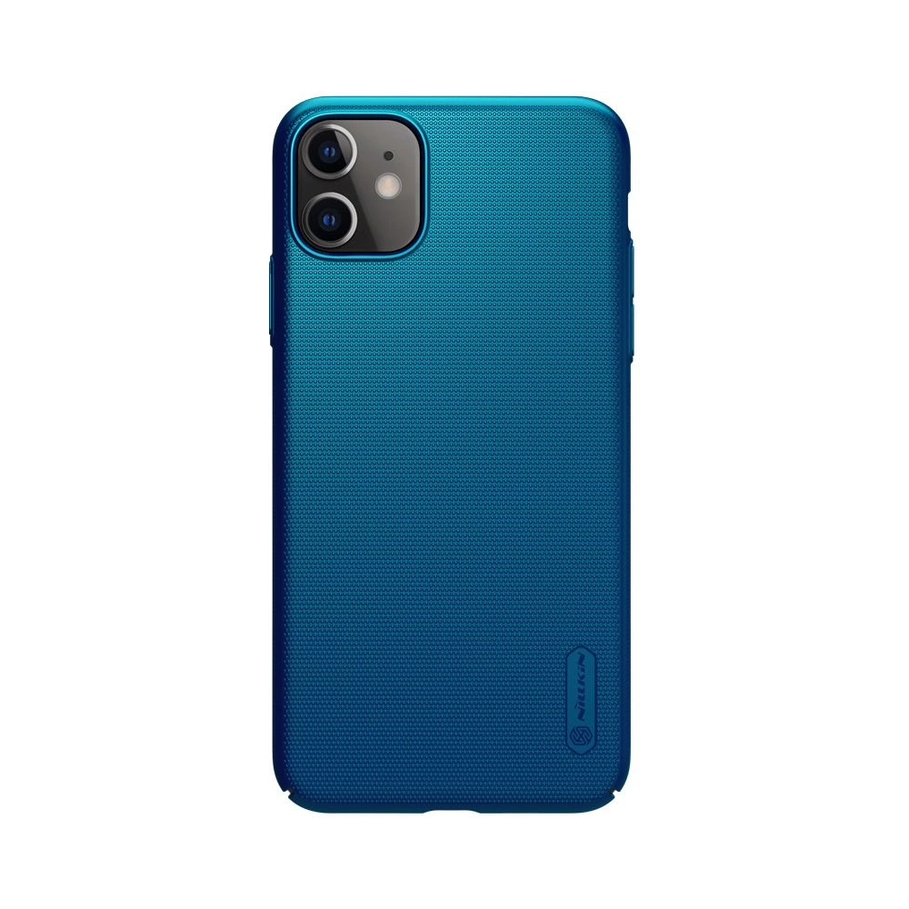 Hurtownia GSM - Etui Nillkin Super Frosted Shield Apple iPhone 11 Pro Max Peacook Blue - NLK081BLU - {ean13} - Hurt