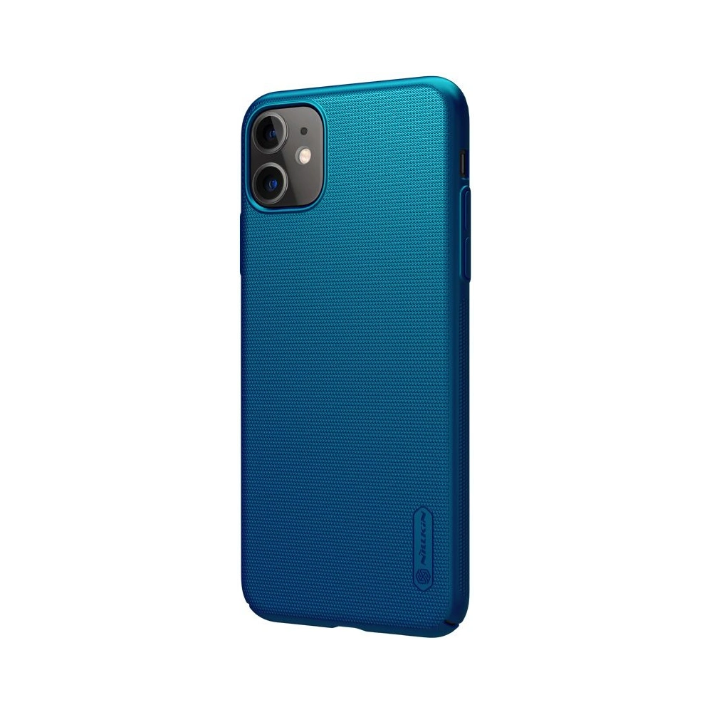 Hurtownia GSM - Etui Nillkin Super Frosted Shield Apple iPhone 11 Pro Max Peacook Blue - NLK081BLU - {ean13} - Hurt