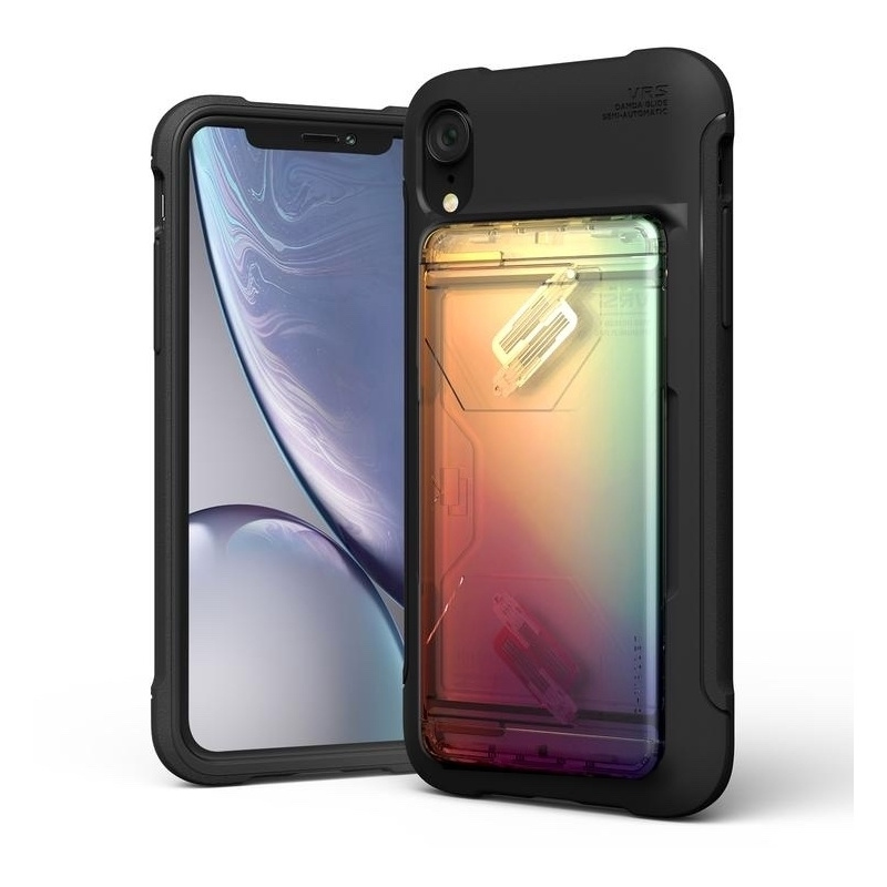 Hurtownia VRS Design - - [KOSZ] - Etui VRS Design Damda Shield iPhone XR 6.1 Orange Purple - B2B homescreen