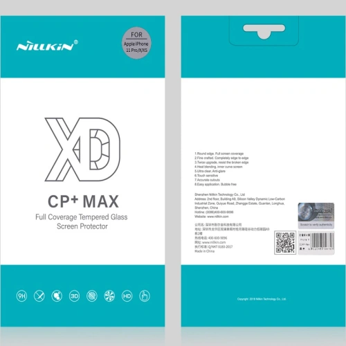 Szkło hartowane Nillkin XD CP+ MAX Apple iPhone 11 Pro Max Black