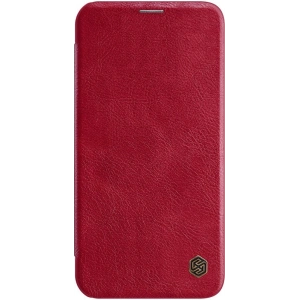 Hurtownia GSM - Etui Nillkin QIN Apple iPhone 12 Pro Max červené - NLK166RED - {ean13} - Hurt