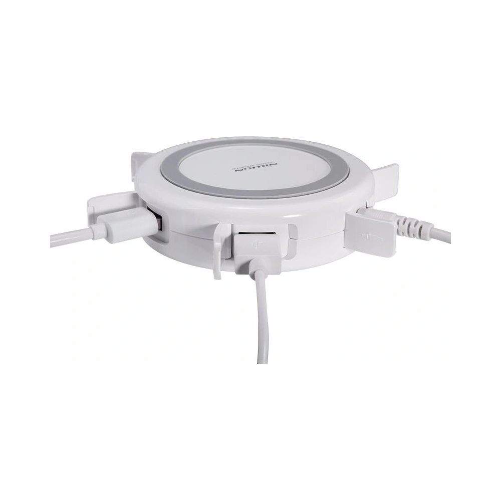 Hurtownia GSM - Indukční síťová nabíječka Nillkin Wireless Charging Hermit QI + 4xUSB - NLK205 - {ean13} - Hurt