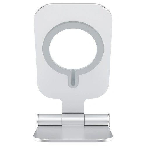 Stojak aluminiowy MagSafe Nillkin MagLock Silver