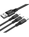 Hurtownia GSM - Kabel Nillkin Swift 3w1 USB-C/microUSB/Lightning Black - NLK240BLK - {ean13} - Hurt