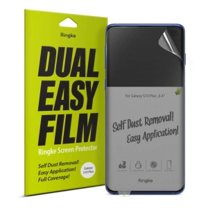 Folia Ringke Dual Easy Full Cover Samsung Galaxy S10 Plus Case Friendly