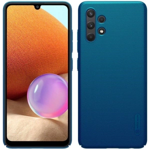 Hurtownia GSM - Etui Nillkin Super Frosted Shield Samsung Galaxy A32 LTE Peacock Blue - NLK254BLU - {ean13} - Hurt