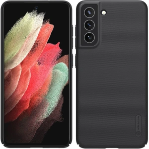 Hurtownia GSM - Etui Nillkin Super Frosted Shield Samsung Galaxy S21 FE Black - NLK252BLK - {ean13} - Hurt