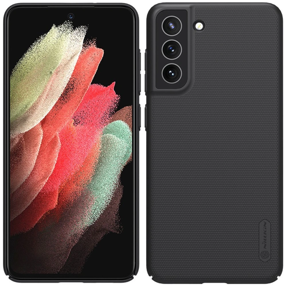 Hurtownia GSM - Etui Nillkin Super Frosted Shield Samsung Galaxy S21 FE černé - NLK252BLK - {ean13} - Hurt