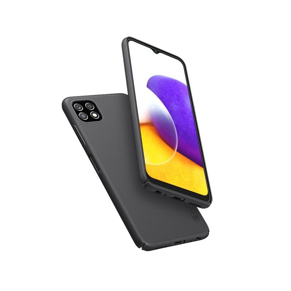 Hurtownia GSM - Etui Nillkin Super Frosted Shield Samsung Galaxy A22 5G Černé - NLK251BLK - {ean13} - Hurt