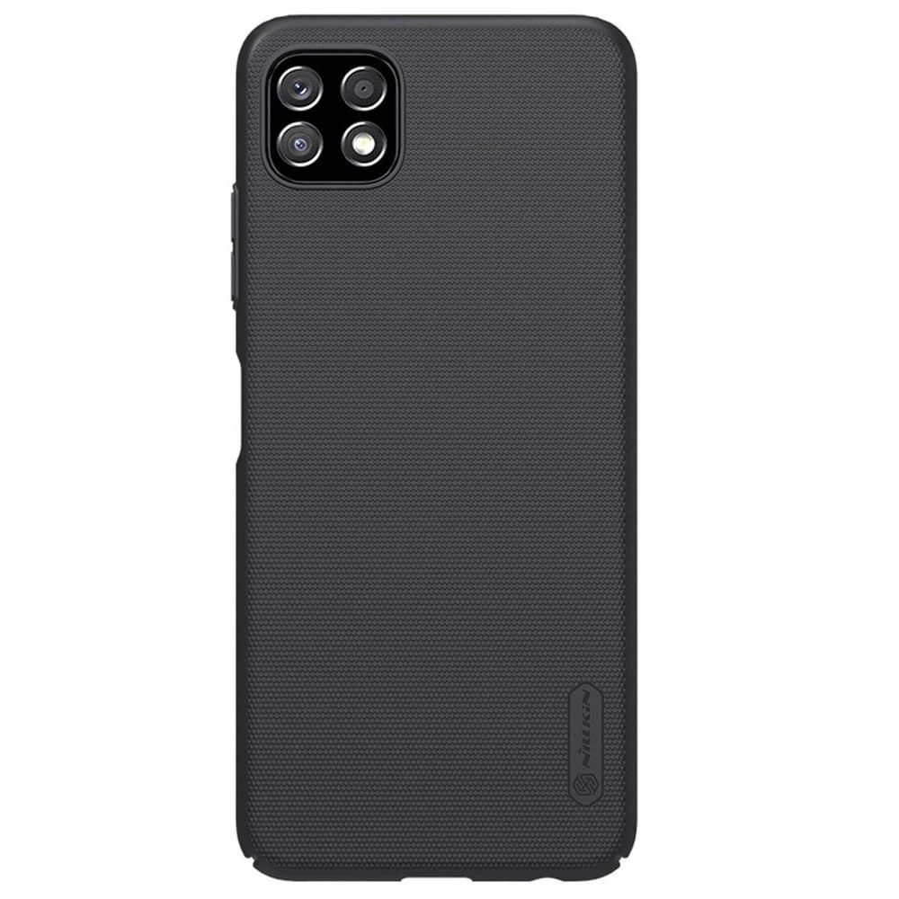 Hurtownia GSM - Etui Nillkin Super Frosted Shield Samsung Galaxy A22 5G Černé - NLK251BLK - {ean13} - Hurt