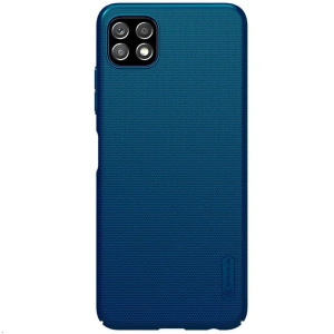 Etui Nillkin Super Frosted Shield Samsung Galaxy A22 5G Peacock Blue