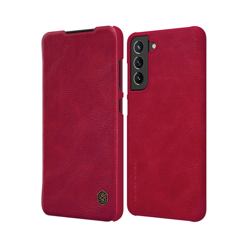 Hurtownia GSM - Etui Nillkin QIN Samsung Galaxy S21 FE Červená - NLK249RED - {ean13} - Hurt