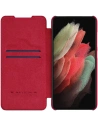 Hurtownia GSM - Etui Nillkin QIN Samsung Galaxy S21 FE Červená - NLK249RED - {ean13} - Hurt