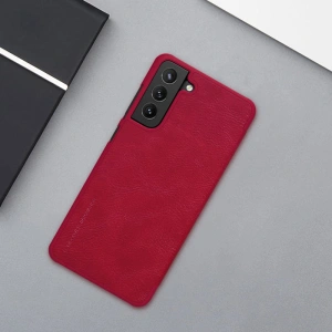 Hurtownia GSM - Etui Nillkin QIN Samsung Galaxy S21 FE Red - NLK249RED - {ean13} - Hurt