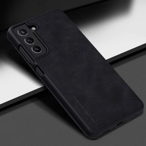 Hurtownia GSM - Etui Nillkin QIN Samsung Galaxy S21 FE Black - NLK248BLK - {ean13} - Hurt