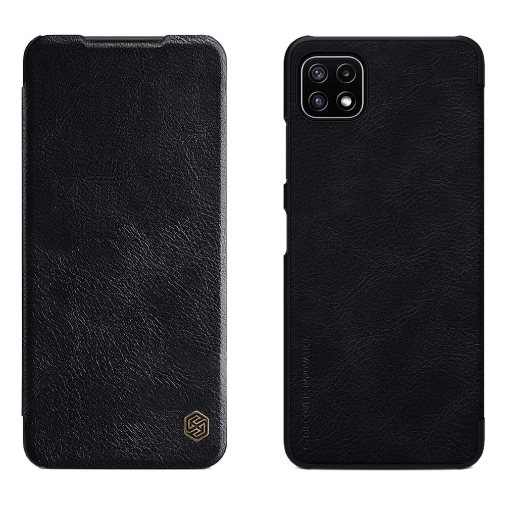 Hurtownia GSM - Etui Nillkin QIN Samsung Galaxy A22 5G Black - NLK245BLK - {ean13} - Hurt