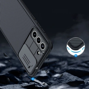 Hurtownia GSM - Etui Nillkin CamShield Pro Samsung Galaxy S21 FE Black - NLK244BLK - {ean13} - Hurt