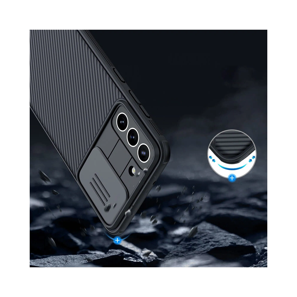 Hurtownia GSM - Etui Nillkin CamShield Pro Samsung Galaxy S21 FE Black - NLK244BLK - {ean13} - Hurt