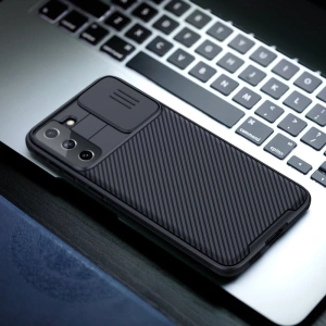 Hurtownia GSM - Etui Nillkin CamShield Pro Samsung Galaxy S21+ Plus Black - NLK230BLK - {ean13} - Hurt