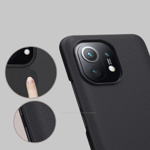 Hurtownia GSM - Etui Nillkin Super Frosted Shield Xiaomi Mi 11 Černá - NLK219BLK - {ean13} - Hurt
