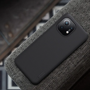 Hurtownia GSM - Etui Nillkin Super Frosted Shield Xiaomi Mi 11 Černá - NLK219BLK - {ean13} - Hurt