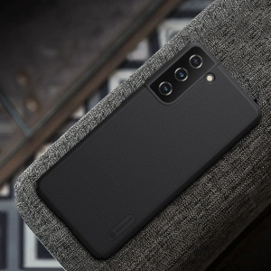 Hurtownia GSM - Etui Nillkin Super Frosted Shield Samsung Galaxy S21+ Plus Black - NLK218BLK - {ean13} - Hurt
