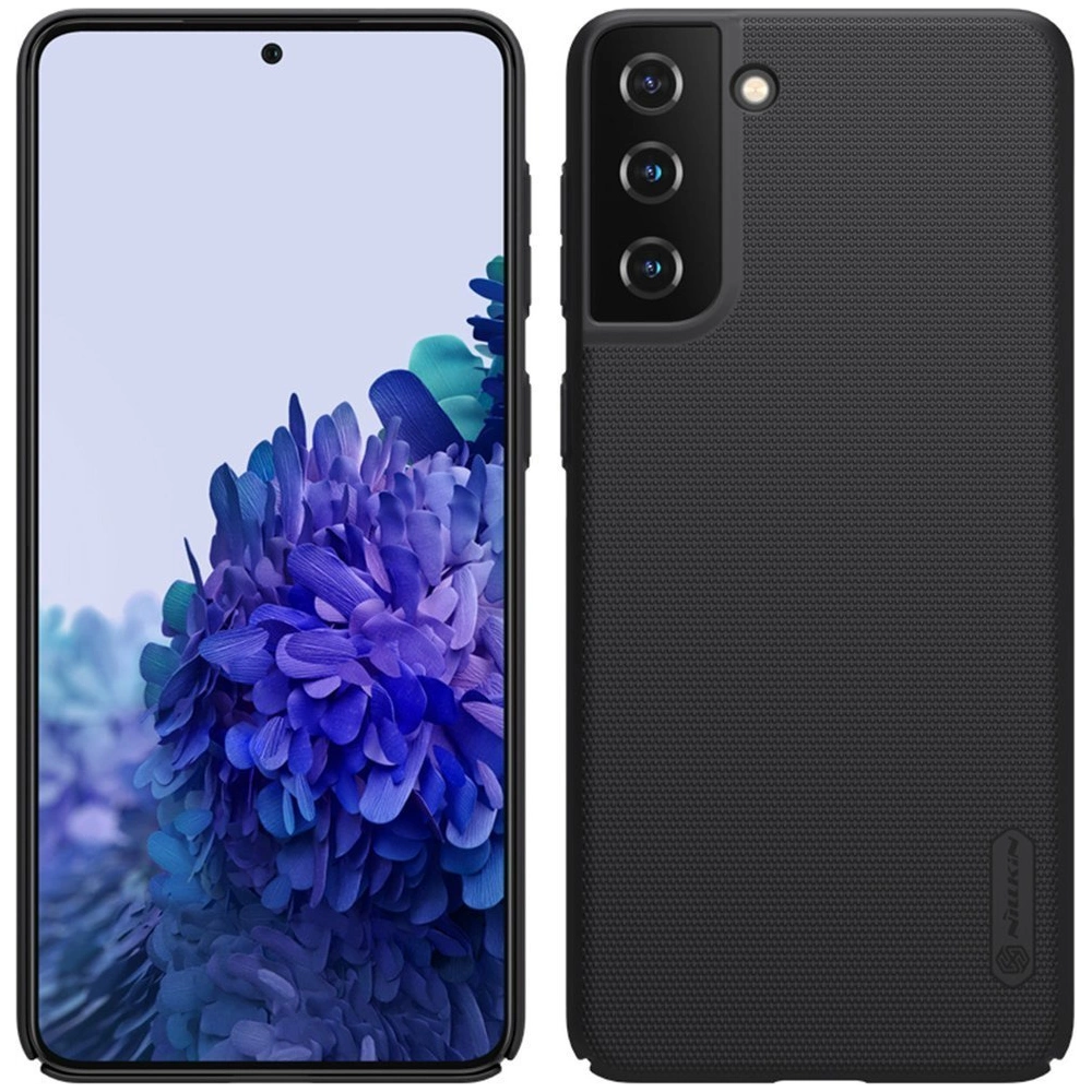 Hurtownia GSM - Etui Nillkin Super Frosted Shield Samsung Galaxy S21+ Plus Černé - NLK218BLK - {ean13} - Hurt