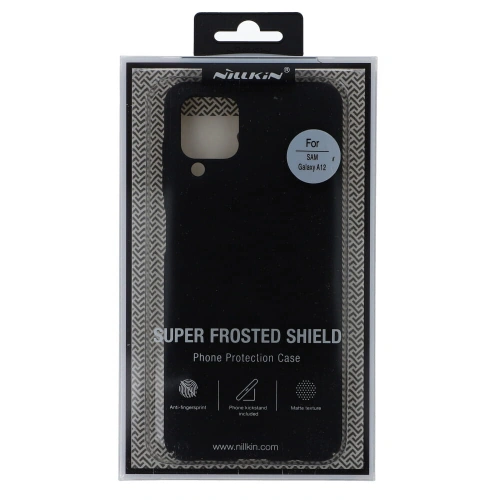 Etui Nillkin Super Frosted Shield Samsung Galaxy A12 Black