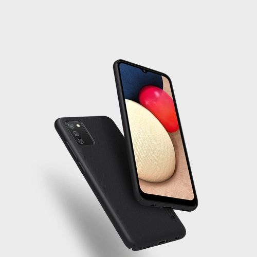 Etui Nillkin Super Frosted Shield Samsung Galaxy A02s Black