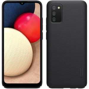 Hurtownia GSM - Etui Nillkin Super Frosted Shield Samsung Galaxy A02s černé - NLK213BLK - {ean13} - Hurt