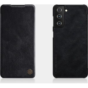 Hurtownia GSM - Etui Nillkin QIN Samsung Galaxy S21 Black - NLK210BLK - {ean13} - Hurt