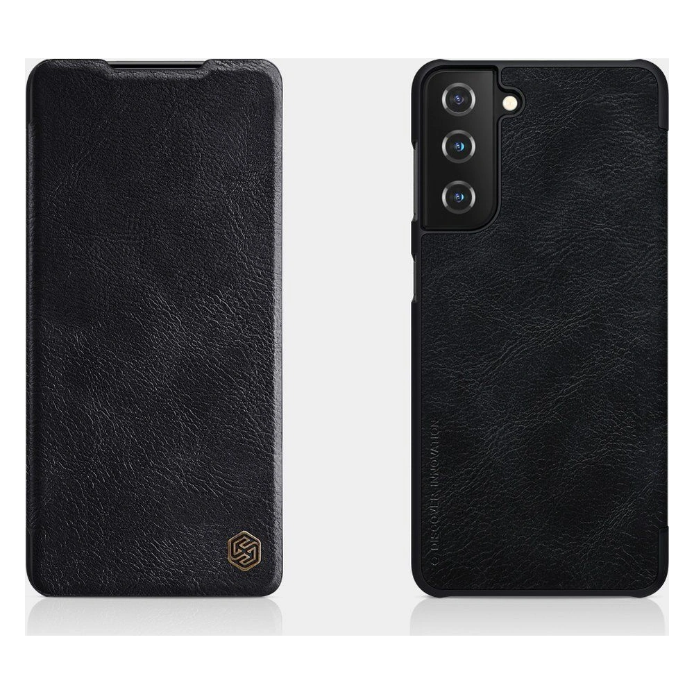 Hurtownia GSM - Etui Nillkin QIN Samsung Galaxy S21 Černé - NLK210BLK - {ean13} - Hurt