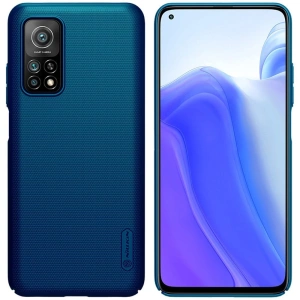 Hurtownia GSM - Etui Nillkin Super Frosted Shield Xiaomi Mi 10T 5G/Pro Peacock Blue - NLK204BLU - {ean13} - Hurt