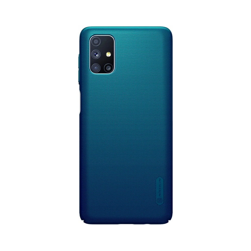 Hurtownia GSM - Etui Nillkin Super Frosted Shield Samsung Galaxy M51 Peacock Blue - NLK202BLU - {ean13} - Hurt