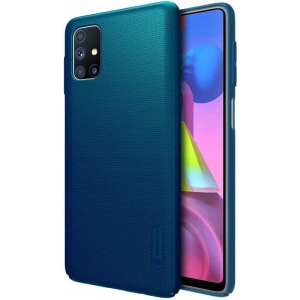 Wholesale Nillkin Super Frosted Shield Samsung Galaxy M51 Peacock Blue - NLK202BLU - {ean13} - Hurt