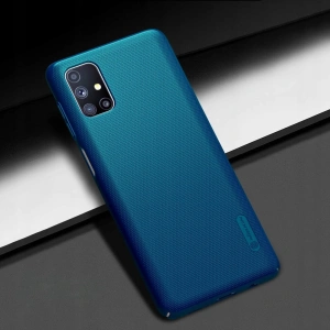 Wholesale Nillkin Super Frosted Shield Samsung Galaxy M51 Peacock Blue - NLK202BLU - {ean13} - Hurt