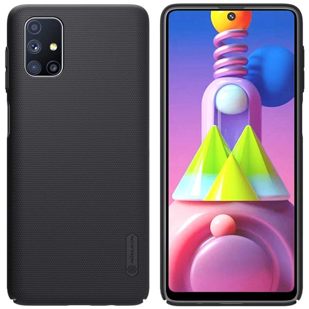 Hurtownia GSM - Etui Nillkin Super Frosted Shield Samsung Galaxy M51 Černé - NLK201BLK - {ean13} - Hurt