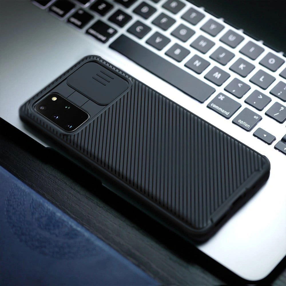 Hurtownia GSM - Etui Nillkin CamShield Pro Samsung Galaxy S20+ Plus černé - NLK186BLK - {ean13} - Hurt