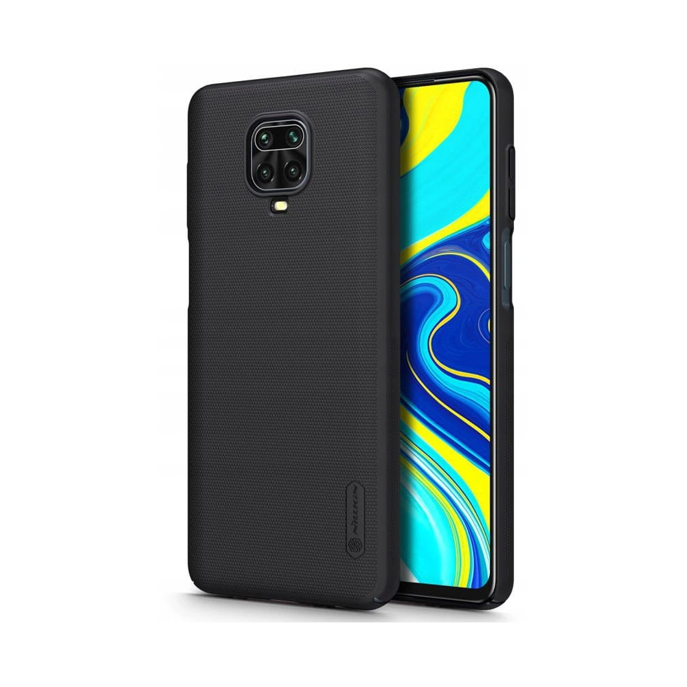 Hurtownia GSM - Etui Nillkin Super Frosted Shield Redmi Note 9S/9 Pro/9 Pro Max Černá - NLK180BLK - {ean13} - Hurt