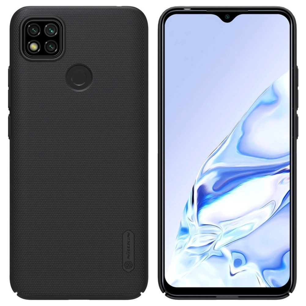 Hurtownia GSM - Etui Nillkin Super Frosted Shield Redmi 9c Černé - NLK179BLK - {ean13} - Hurt