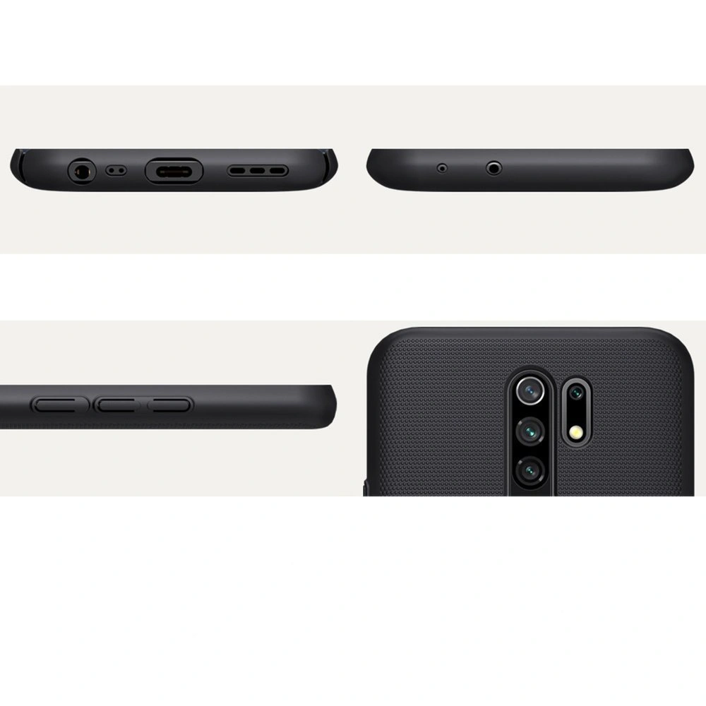 Hurtownia GSM - Etui Nillkin Super Frosted Shield Redmi 9/9 Prime černé - NLK178BLK - {ean13} - Hurt