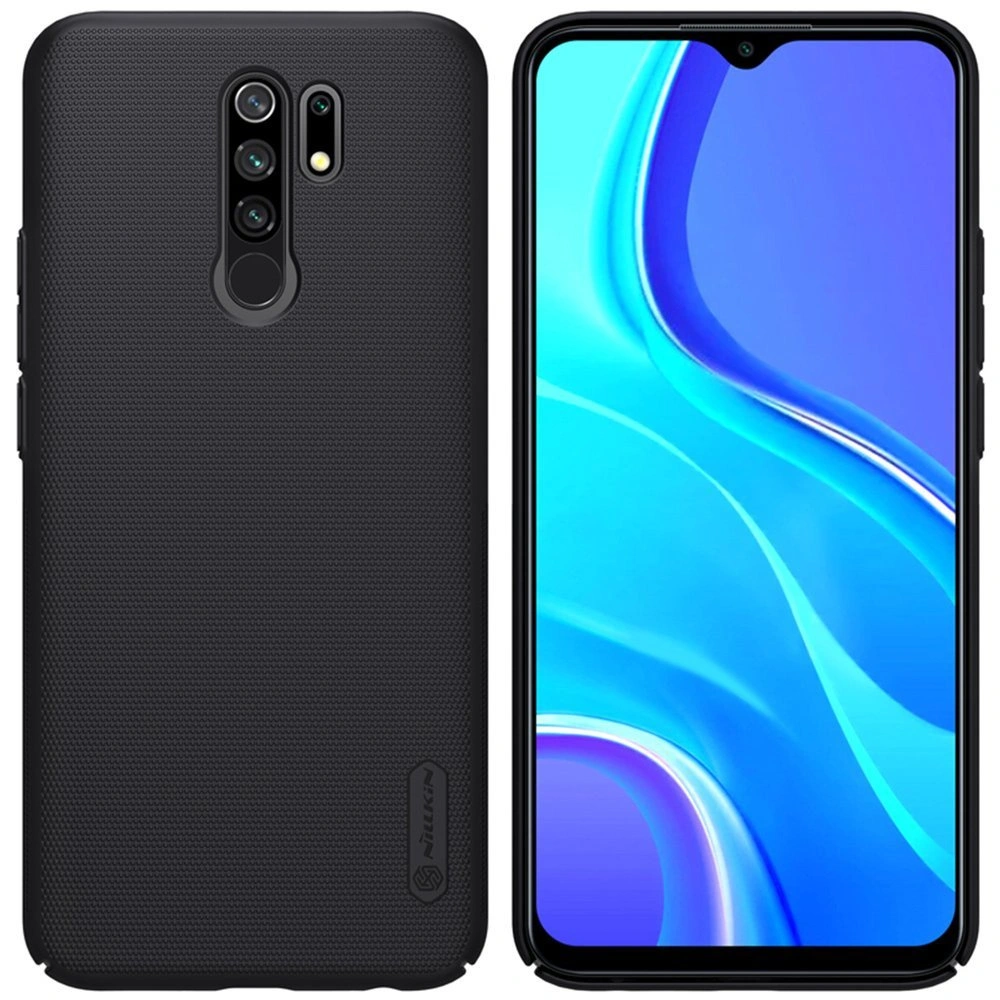 Hurtownia GSM - Etui Nillkin Super Frosted Shield Redmi 9/9 Prime černé - NLK178BLK - {ean13} - Hurt