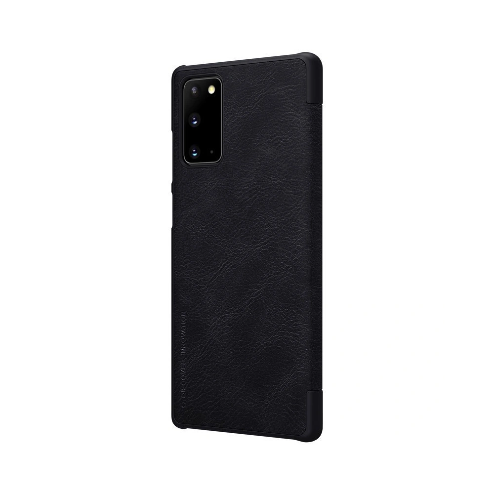 Hurtownia GSM - Etui Nillkin QIN Samsung Galaxy Note 20 Černé - NLK169BLK - {ean13} - Hurt