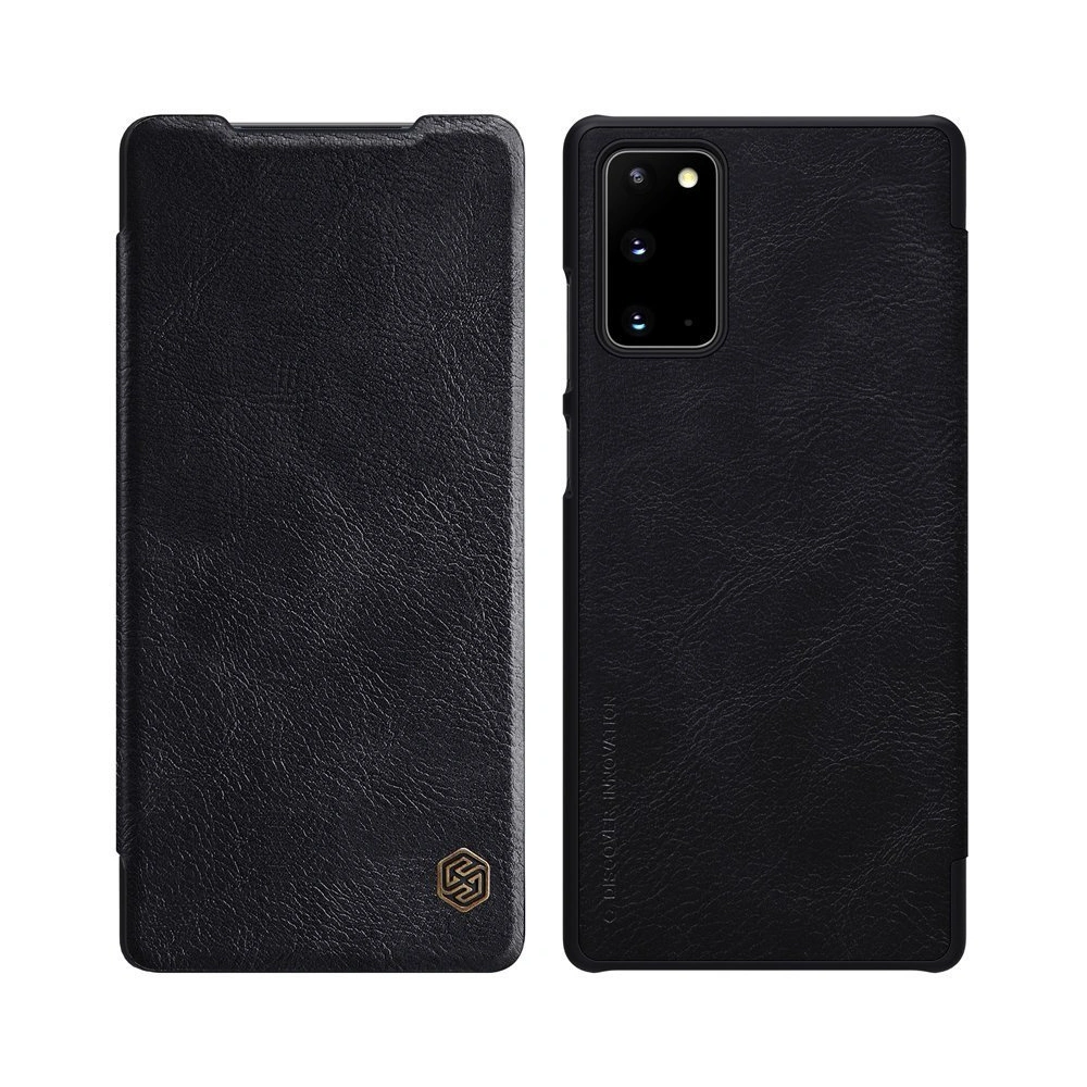 Hurtownia GSM - Etui Nillkin QIN Samsung Galaxy Note 20 Černé - NLK169BLK - {ean13} - Hurt