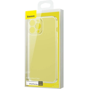 Etui Baseus Frosted Glass Apple iPhone 13 Pro Max (průhledné)