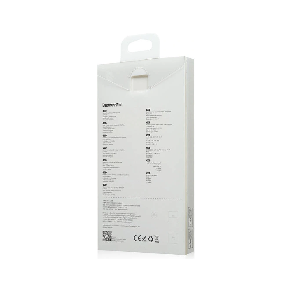 Wholesale Baseus Frosted Glass Apple iPhone 13 Pro Max (clear) - BSU2950CL - {ean13} - Hurt