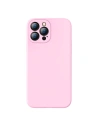 Etui Baseus Liquid Silica Apple iPhone 13 Pro Max (Růžový)