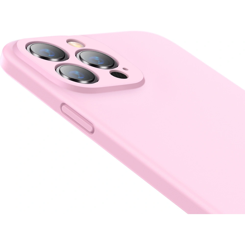 Wholesale Baseus Liquid Silica Apple iPhone 13 Pro Max (pink) - BSU2952PNK - {ean13} - Hurt