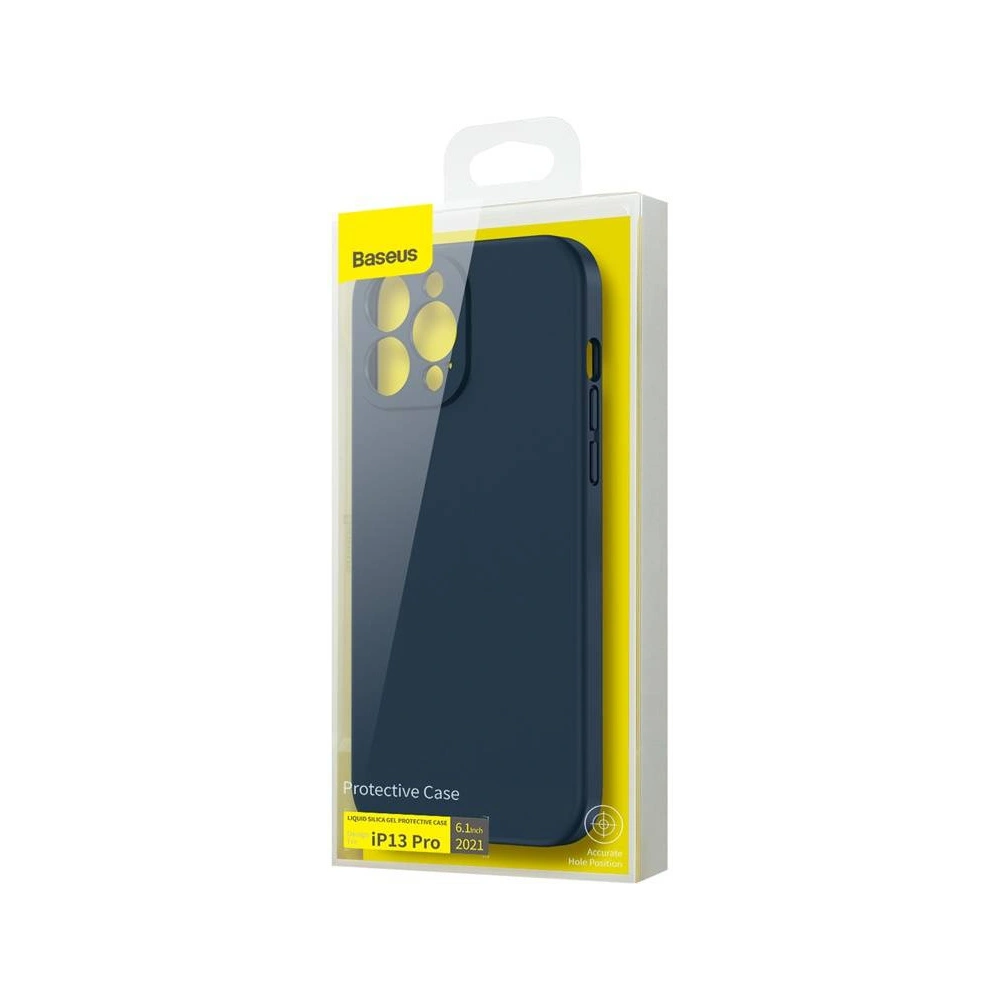 Hurtownia GSM - Etui Baseus Liquid Silica Apple iPhone 13 Pro (modrý) - BSU2956BLU - {ean13} - Hurt